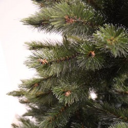 Sapin de Noël Artificiel Triumph Tree Forest Givré en Jute - H45 x Ø36 cm -  Blauw
