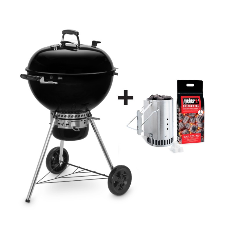  Barbecue  charbon Master Touch GBS E 5750 57 cm noir kit 