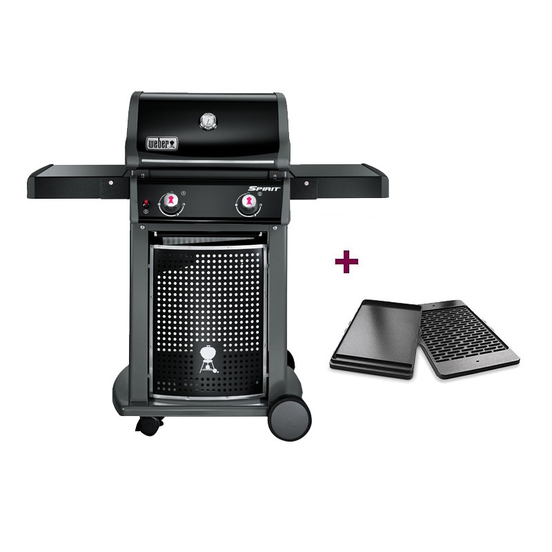 Barbecue Gaz Spirit E Noir Plancha Weber Desjardins Fr