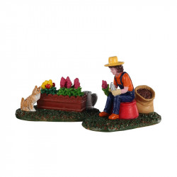 Figurine "Garden Grooming" - LEMAX 