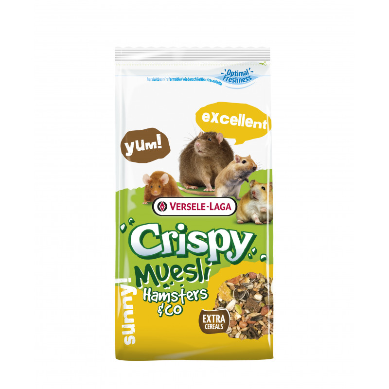 Crispy Muesli Hamsters & Co 2.75Kg - VERSELE LAGA 