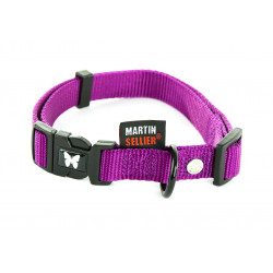 Collier réglable 25mm-45/65 Violet - MARTIN SELLIER 