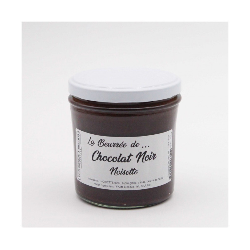 La beurrée chocolat noir noisette 300g - LA FABRIQUE À BISCUITS HONFLEUR 