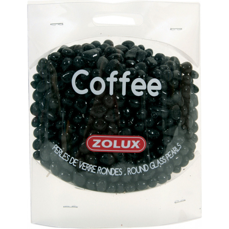 Perles de verre coffee 472g - ZOLUX 